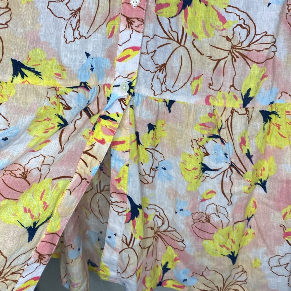 NWT Style & Co Floral Button-Down Dress Size 1X - Picture 6 of 14